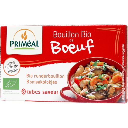 Picture of PRIMEAL BOUILLON DE BOEUF BIO 80G