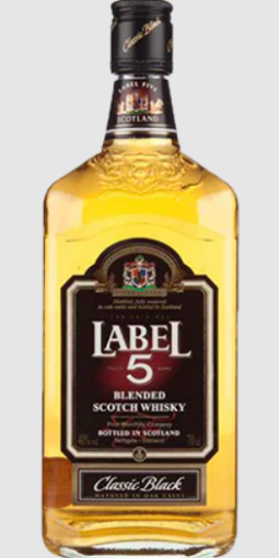 Picture of LABEL 5 SCOTCH WHISKY 700ML