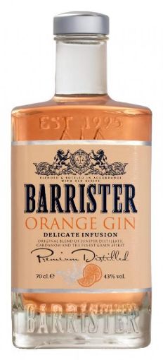 Picture of BARRISTER ORANGE GIN 700ML