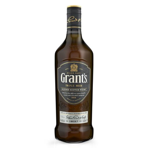 Picture of WILLIAM GRANTS TRIPLE SMOKEY SCOTCH WHISKY 700ML