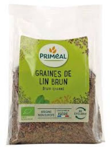 Picture of PRIMEAL GRAINES DE LIN BRUN 250G