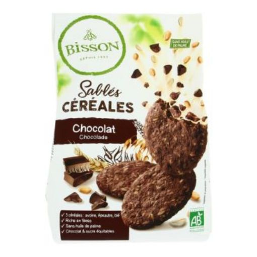 Picture of BISSON SABLES CEREALES CHOCOLAT 200G