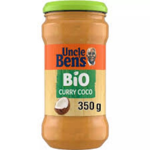 Picture of UNCLE BENS BIO SAUCE CURRY COCO 350G