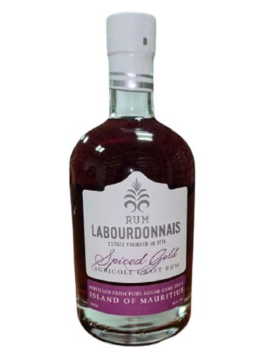 Picture of LABOURDONNAIS SPICED GOLD RUM 70CL