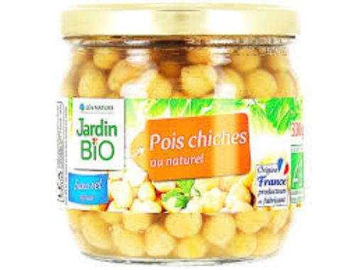 Picture of JARDIN BIO POIS CHICHES NATUR 330G