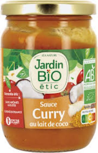 Picture of JARDIN BIO SC CURRY LAIT COCO BIO 250G