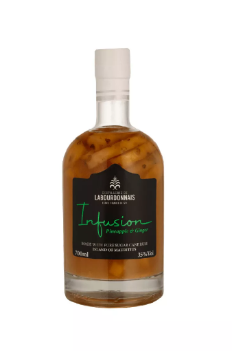 Picture of LABOURDONNAIS INFUSION PINEAPPLE & GINGER RUM 70CL