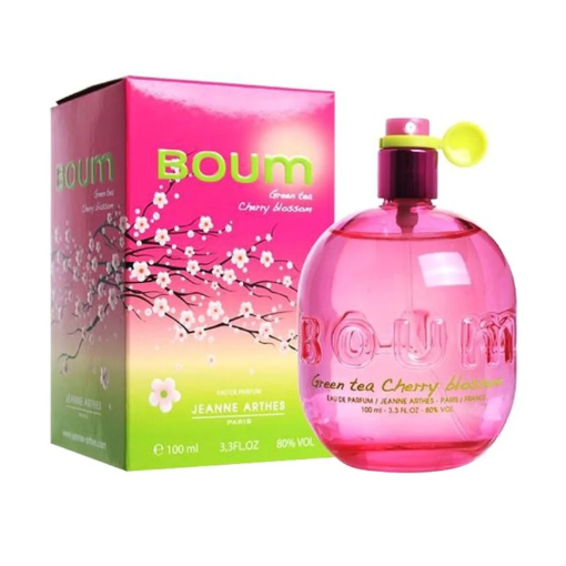 Picture of JEANNE ARTHES BOUM GREEN TEA CHERRY BLOSSOM EDP 100ML