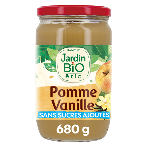 Picture of JARDIN BIO DESSERT COMPOTE  POM FR 680G