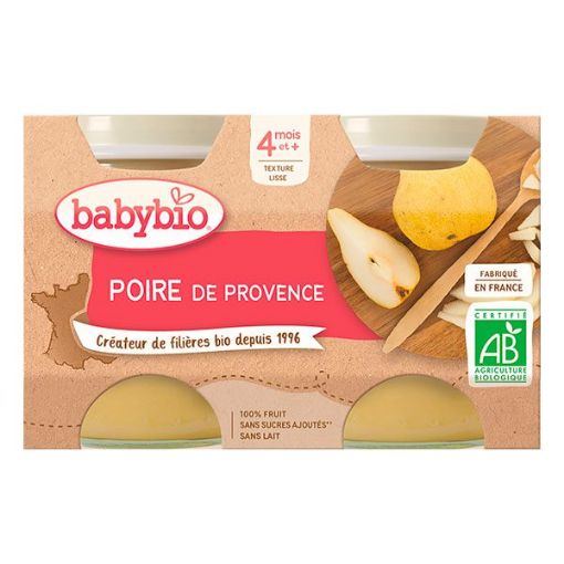 Picture of BABYBIO PT UNITAIRE POIRE 130G