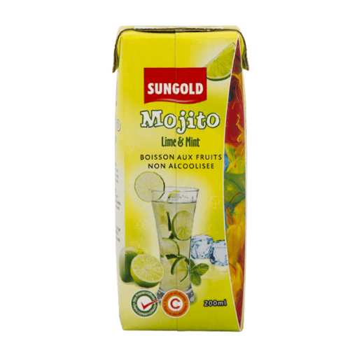 Picture of SUNGOLD FRUIT DRINK BRIK MOJITO 200ML