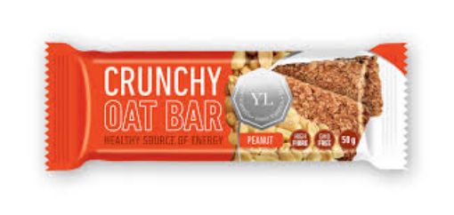 Picture of YL CRUNCHY OAT BAR PEANUT 40G