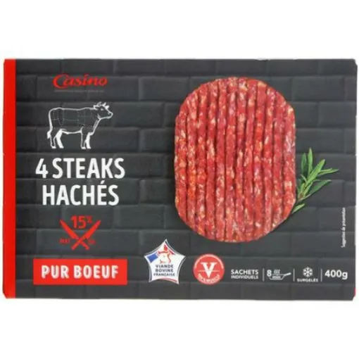 Picture of LP STEAK HACHE 15% MG 4X100G