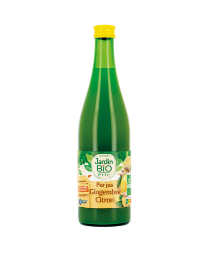 Picture of JARDIN BIO PUR JUS DE GINGEMBRE CITRON 50ML