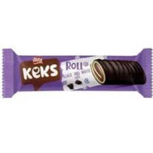 Picture of BIFA KEKS ROLL BLACK WHITE 55G