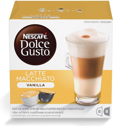 Picture of DOLCE GUSTO NESCAFE CAFE VANILLE X16 224G