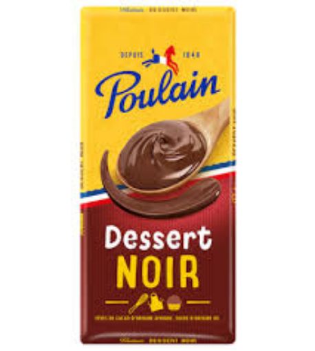 Picture of POULAIN NOIR DESSERT SUCRE 180G