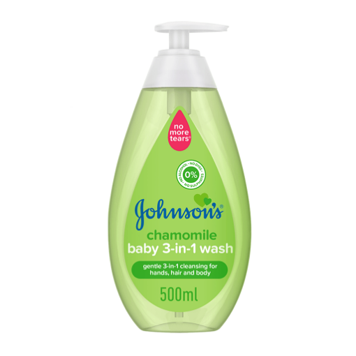 Picture of JOHNSON BABY BATH 3 IN 1 CHAMOMILE 500ML