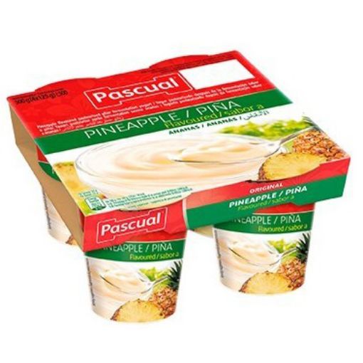 Picture of PASCUAL YAOURT ANANAS 125G X 4