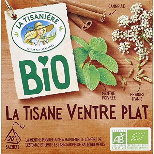 Picture of LA TISANIERE BIO VENTRE PLAT 20 SACHET 30G