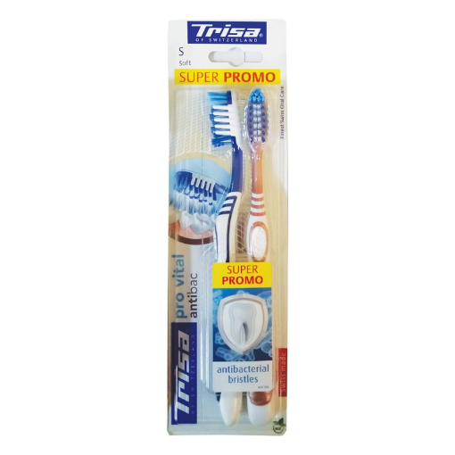 Picture of TRISA TOOTHBRUSH PRO VITAL DUO PR SOFT