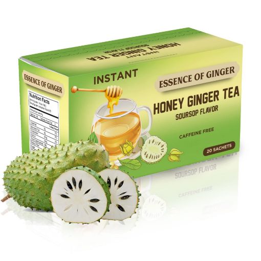 Picture of COROPURE ORGANIC SOURSOP TEA GINGER 60G