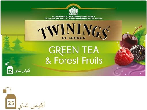 Picture of TWININGS GREEN FOREST FRUIT TEA 37 5GMS