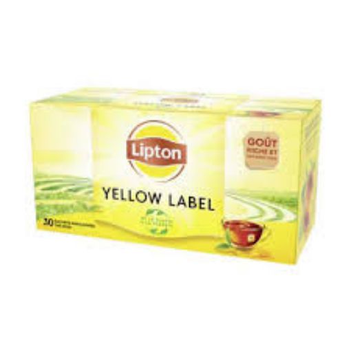 Picture of LIPTON THE NOIR X30 YELLOW LABEL 60G