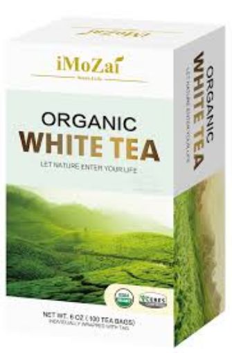 Picture of CURELY ORGANIC WHITE TEA 40GMS