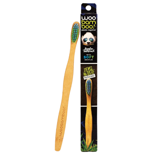 Picture of WOOBAMBOO ADULT SOFT BAMBOO TOOTHBRUSH 1 UNIT