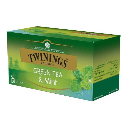 Picture of TWININGS GREEN TEA MINT 37 5G