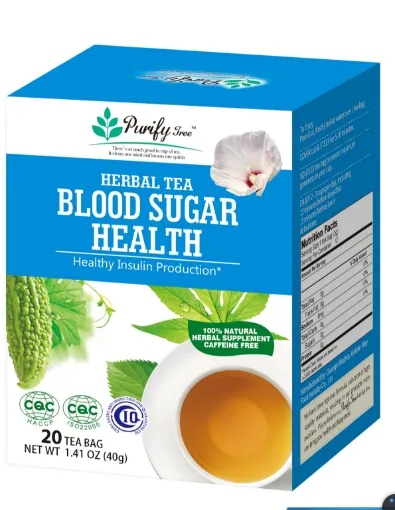 Picture of CURELY BLOOD SUGAR HEALTH HERBAL TEA 40GMS