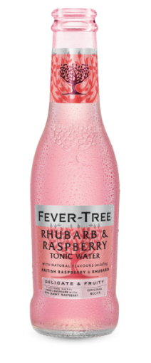 Picture of FEVERTREE RHUBARB AND RASPBERRY TONIC WATER 200ML