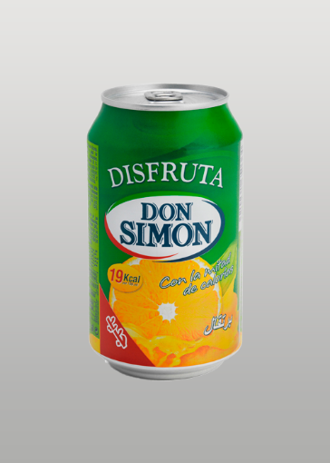 Picture of DON SIMON DISFRUTA ORANGE JUICE 330ML CAN