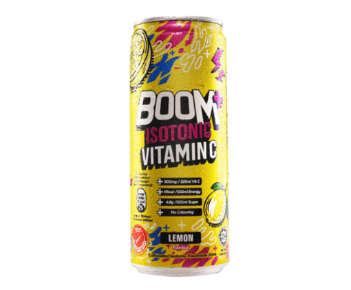 Picture of BOOM ISOTONIC LEMON 325ML