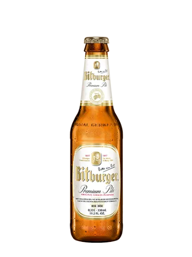 Picture of BITBURGER PREMIUM PILS 330ML PINT