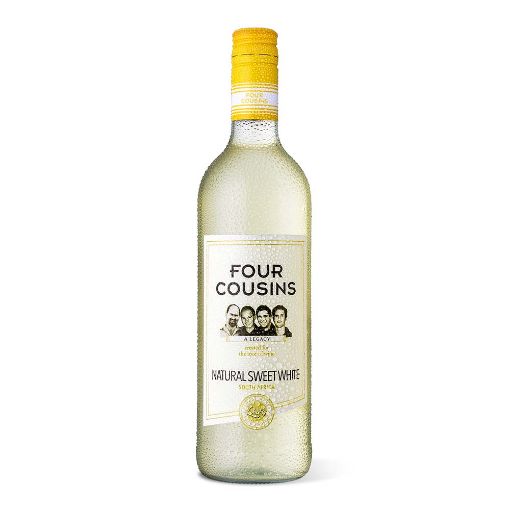 Picture of FOUR COUSINS NATURAL SWEET WHITE 750ML