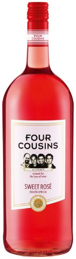 Picture of FOUR COUSINS NATURAL SWEET ROSE 750ML