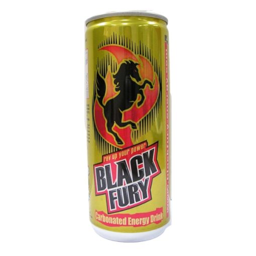 Picture of BLACK FURY ENERGY DRINK CAN 250ML