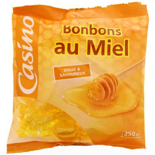 Picture of CASINO BONBONS AU MIEL DOUX ET SAVOUREUX 250G