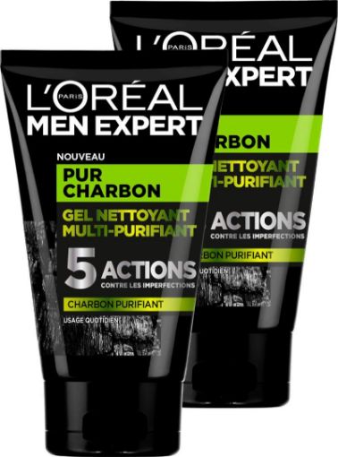 Picture of MEN EXPERT GEL NETTOYANT CHARBON 100ML