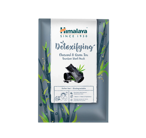 Picture of HIMALAYA CHARCOAL SHEET MASK 30ML