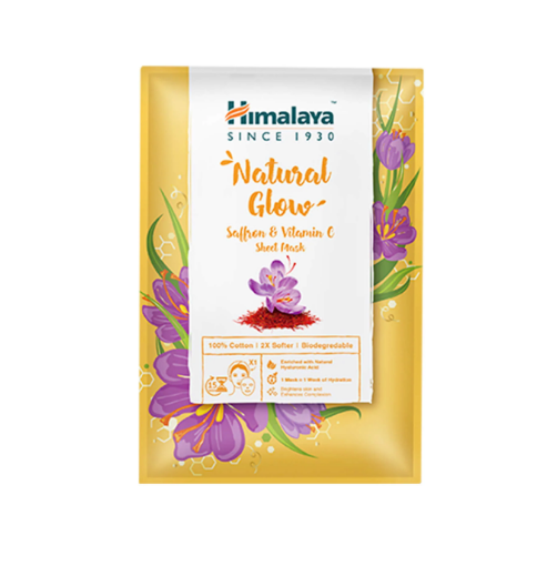 Picture of HIMALAYA SAFFRAN SHEET MASK 30ML