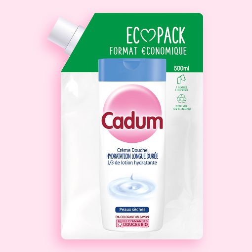 Picture of CADUM REFILL CREME DOUCHE HYDRATANTE 500ML