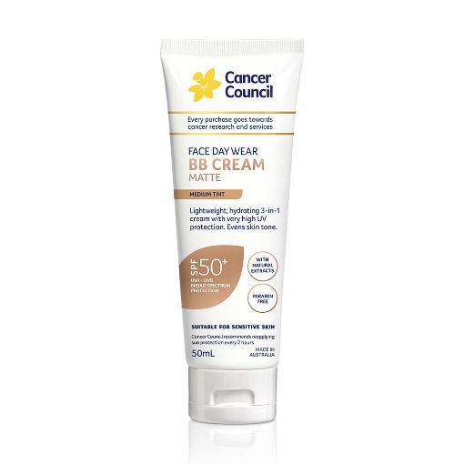 Picture of CANCER COUNCIL DAYWEAR BB CREAMLIGHT TINT 50P 50ML