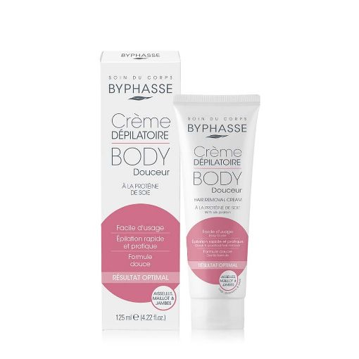 Picture of BYPHASSE CREME DEPILATOIRE PROTEINE DE SOIE 250ML