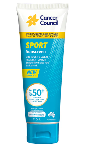 Picture of CANCER COUNCIL SPORT DRY TOUCH SUNSCREEN 50P 110ML