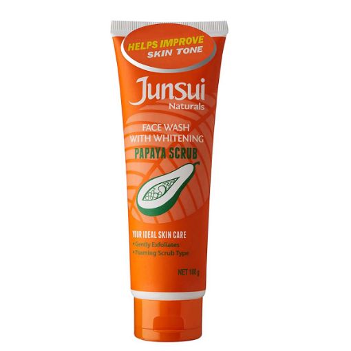 Picture of JUNSUI NATURAL FACE WASH 100G PAPAYA SCRUB