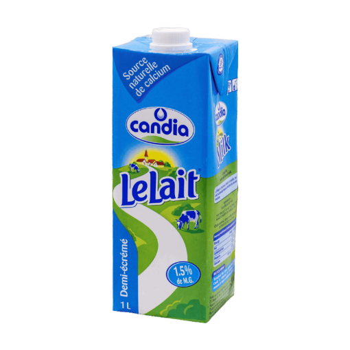 Picture of CANDIA LAIT UHT DEMI ECREME 1LT