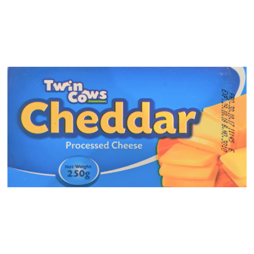 Picture of TWIN COW PROCESSED CHEESE 250G